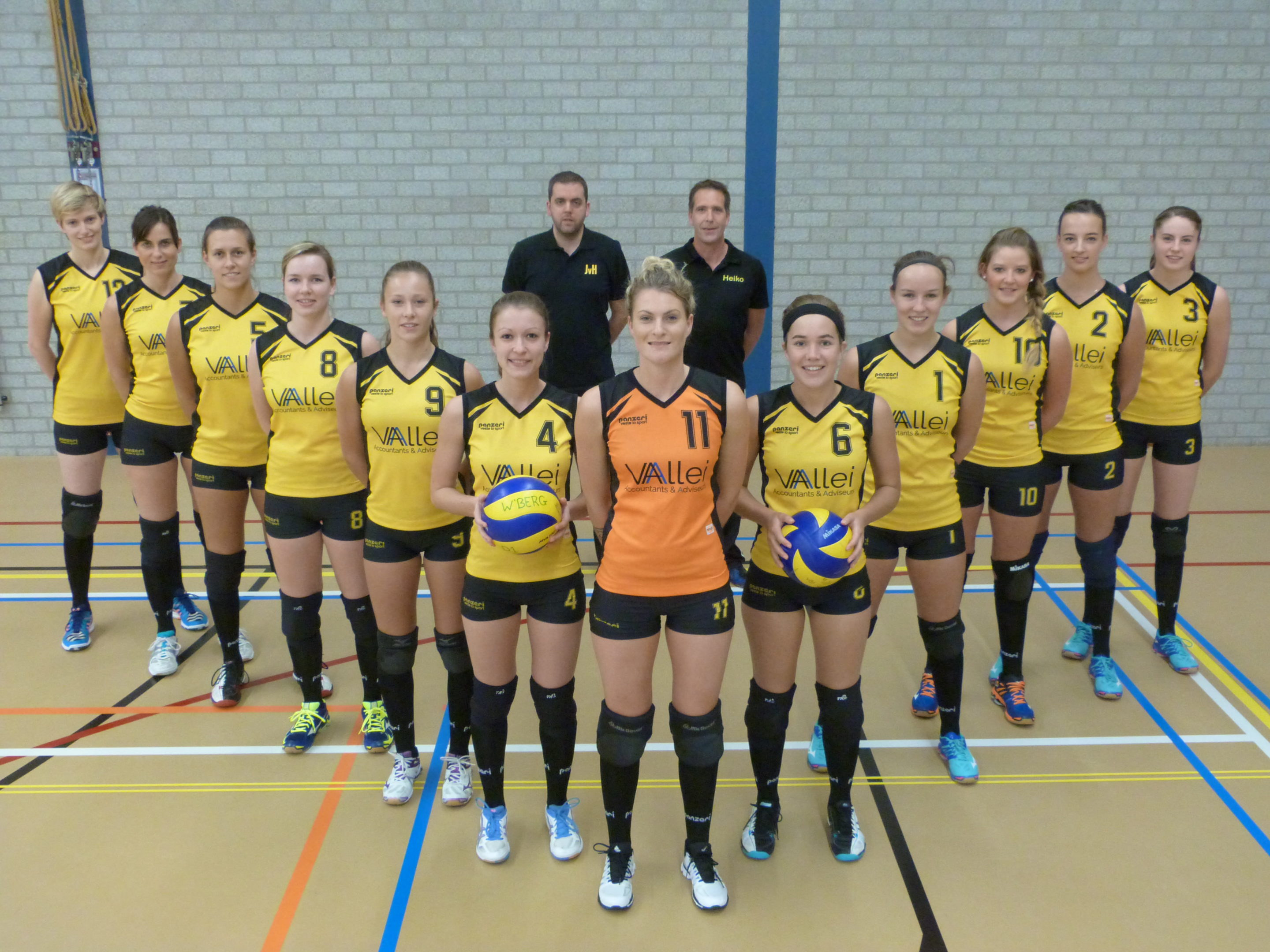 Vallei Accountants/Dames 1 nog niet sterk genoeg voor Volvera D1