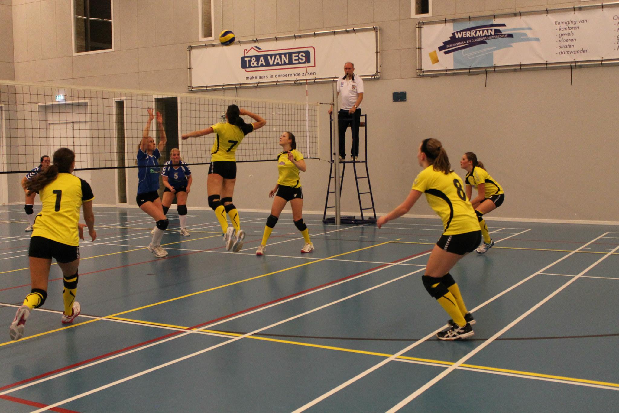 Vallei Accountants/Dames 1 maakte het weer spannend