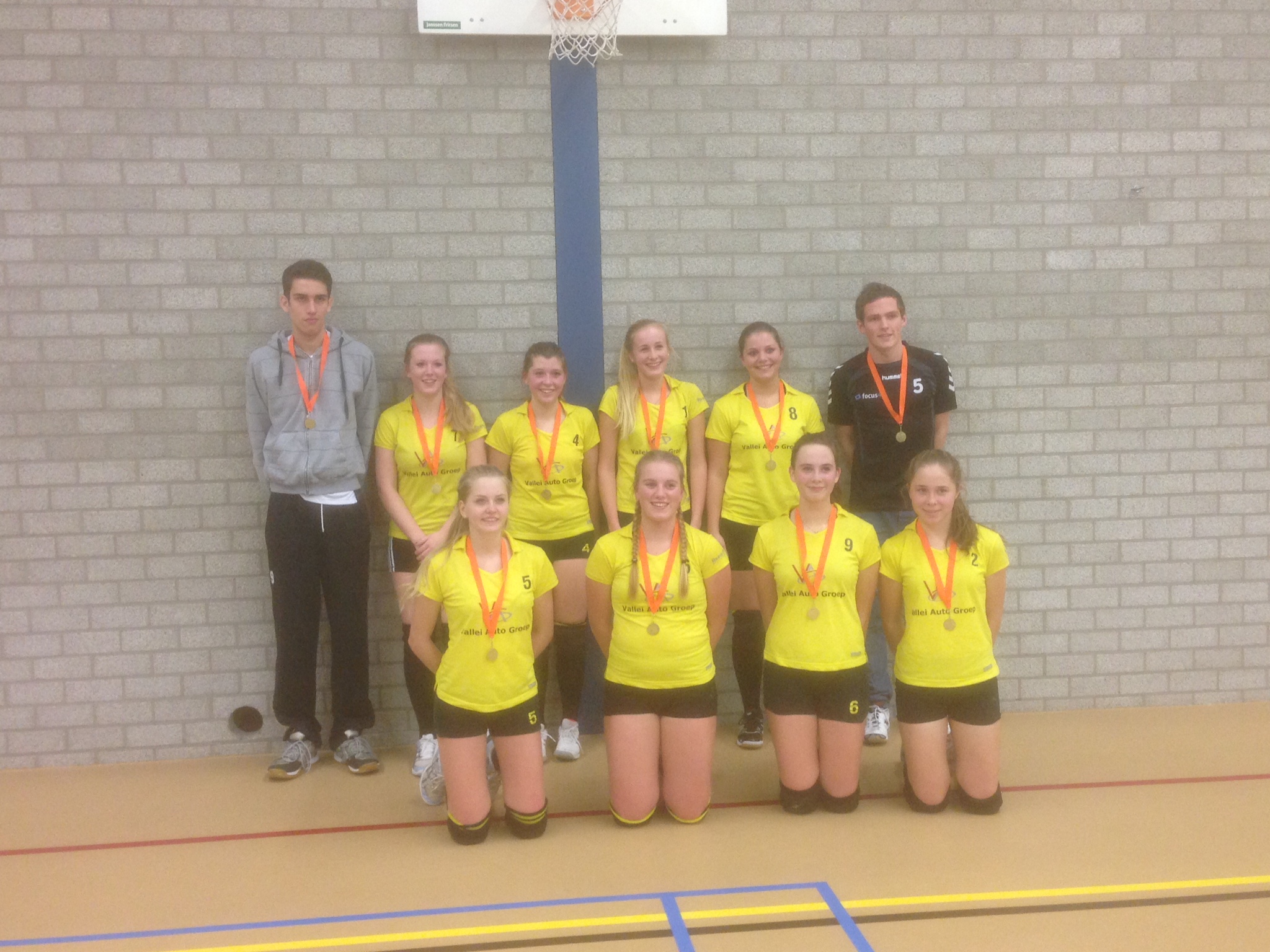 Meisjes A1 kampioen!