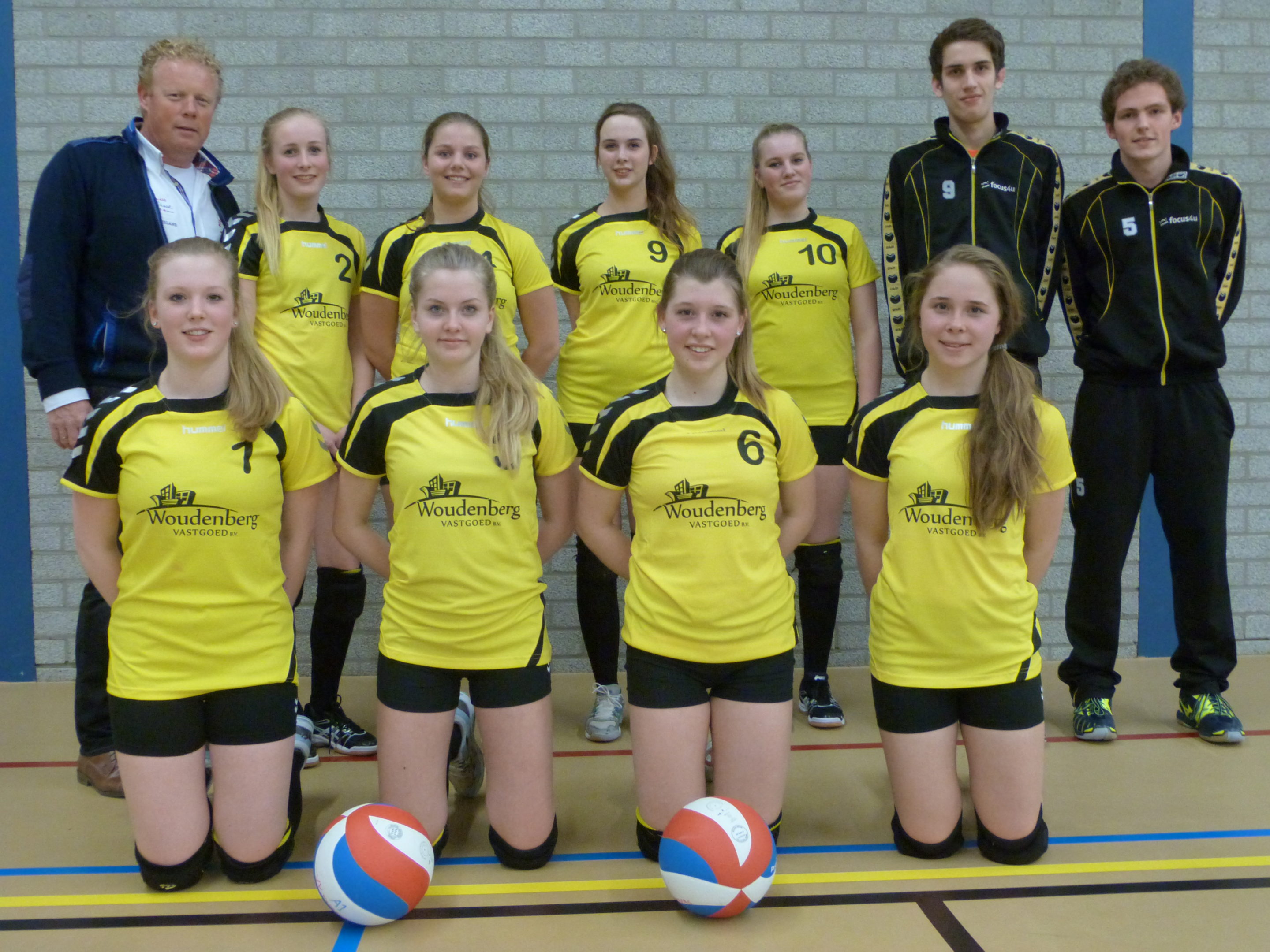 Woudenberg Vastgoed nieuwe sponsor Meisjes A1