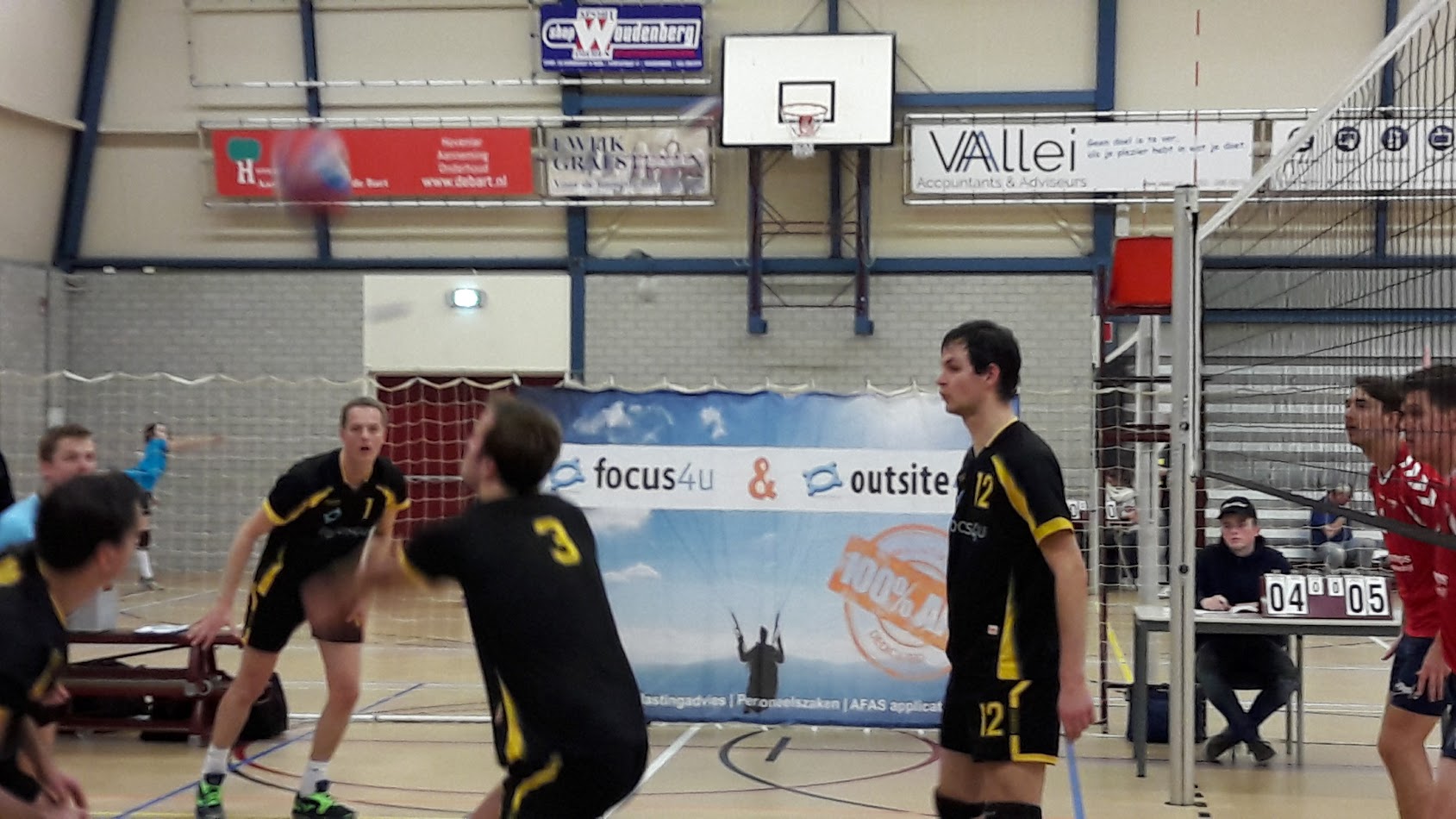 3-1 winst Focus4u/Heren 1 tegen de nummer 4