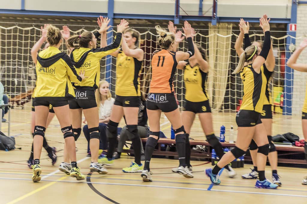 Vallei Accountants/Dames 1 eindigt seizoen in de middenmoot