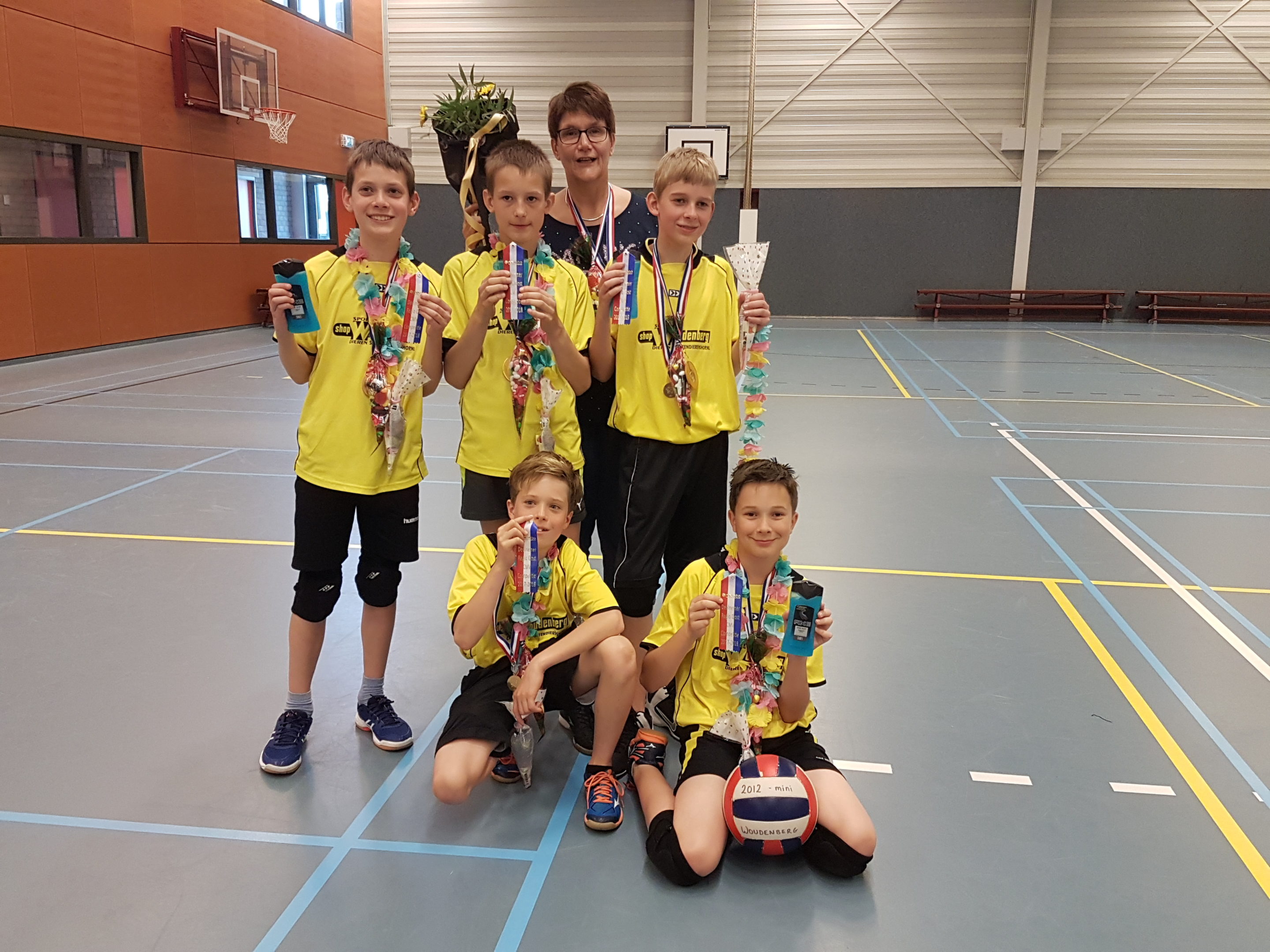 Kleine heren van Woudenberg voor de 5e keer kampioen