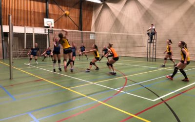 Vallei Accountants/Dames 1 dendert over Renswouw heen.
