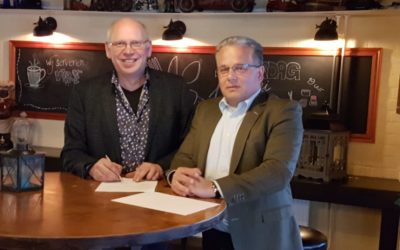 Laatste reclamedoek voor Leen Pul Fietsen