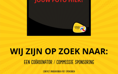 Vrijwilligersproject: coördinator of commissie sponsoring