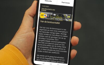 VolleyVaria extra editie coronamaatregelen
