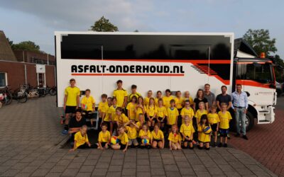 Nieuwe sponsor mini’s: Asfalt-onderhoud