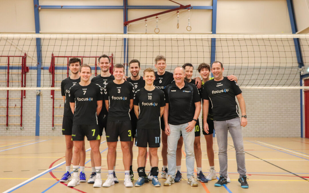 Focus4u Heren 1 boekt knappe uitzege in Barneveld