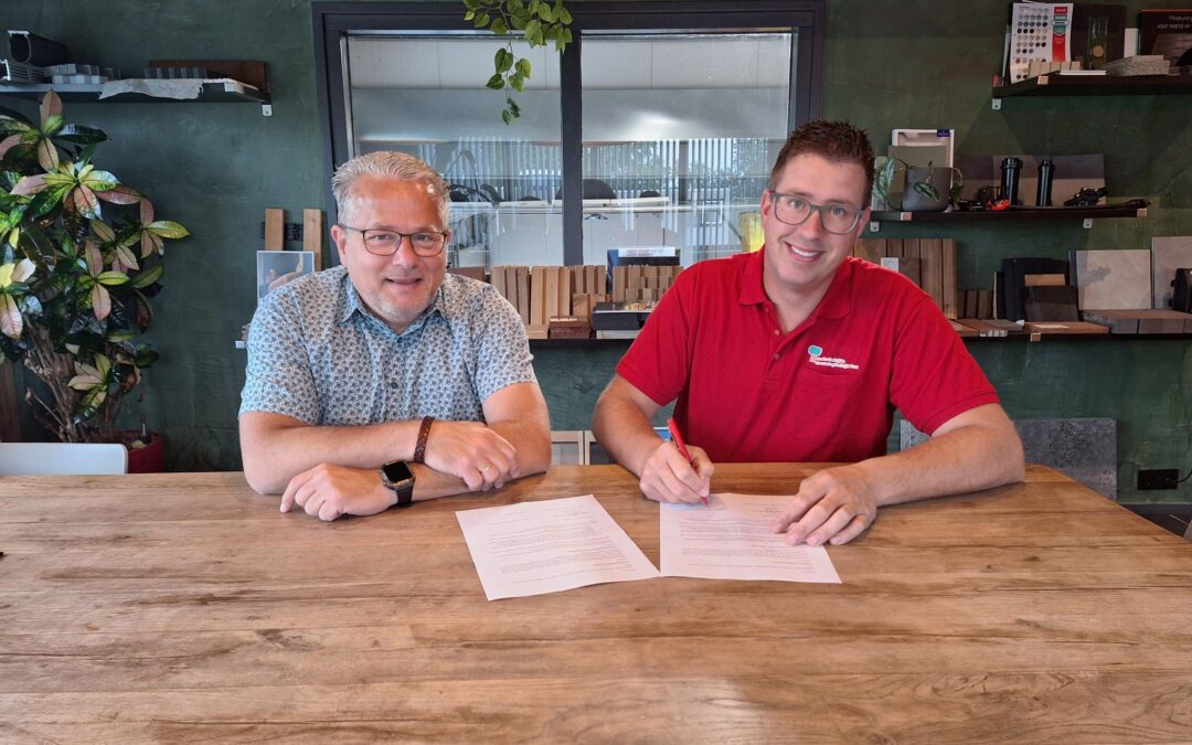Hoveniersbedrijf de Bart en Volleybalvereniging Woudenberg verlengen sponsorcontract