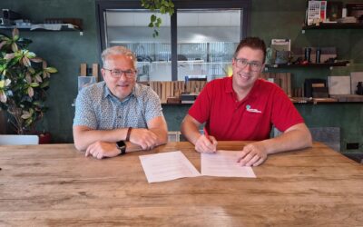 Hoveniersbedrijf de Bart en Volleybalvereniging Woudenberg verlengen sponsorcontract