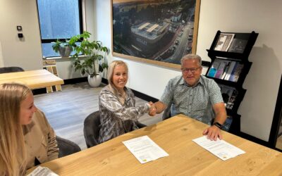 Woudenberg Vastgoed en Volleybalvereniging Woudenberg verlengen sponsorcontract!