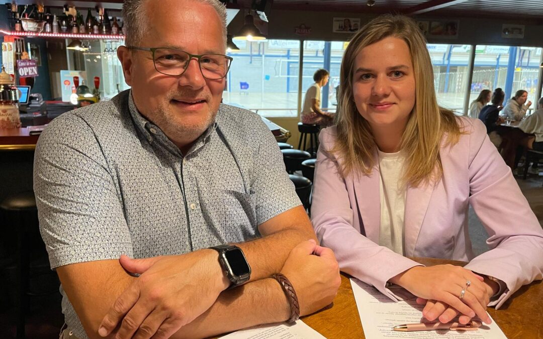 Volleybalvereniging Woudenberg verwelkomt nieuwe sponsor!