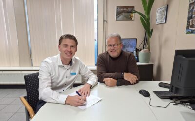 Volleybalvereniging Woudenberg en Albert Heijn Woudenberg tekenen nieuw sponsorcontract!