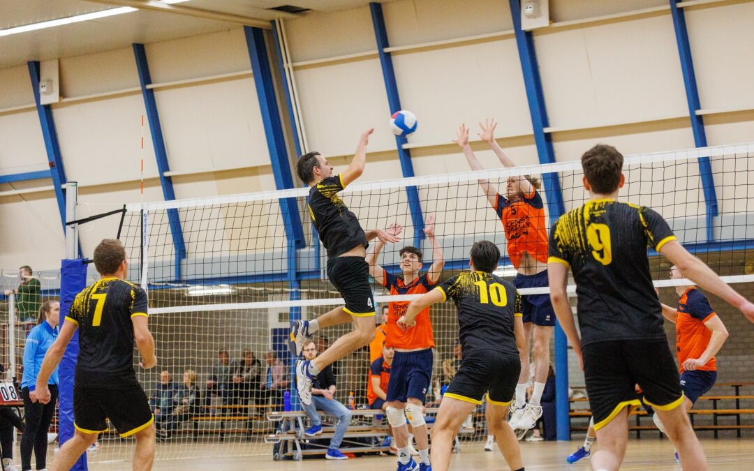 Volleyballers winnen ook tweede wedstrijd