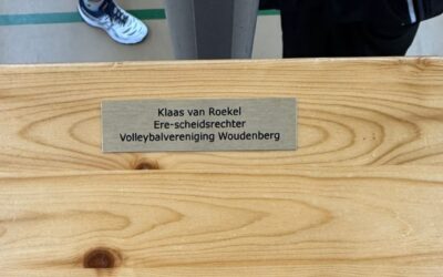 Klaas van Roekel benoemd tot Ere-scheidsrechter