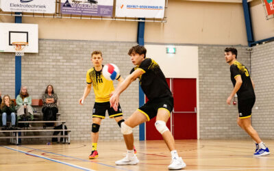 Volleybalheren blijven wisselvallig dit seizoen