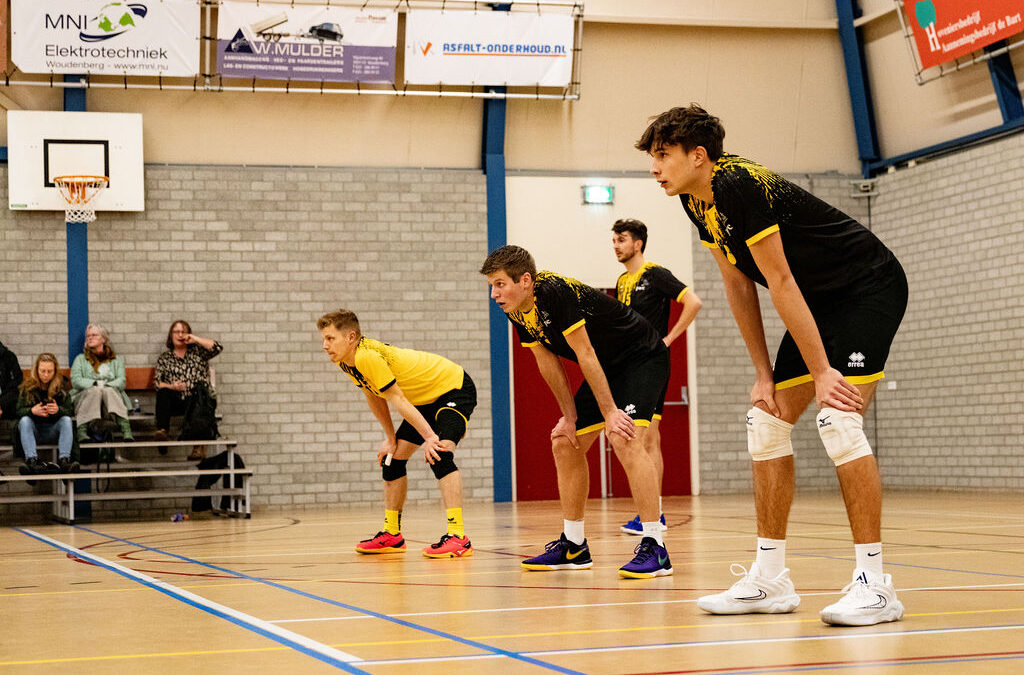 Volleybalheren Woudenberg hebben moeilijke start van 2025