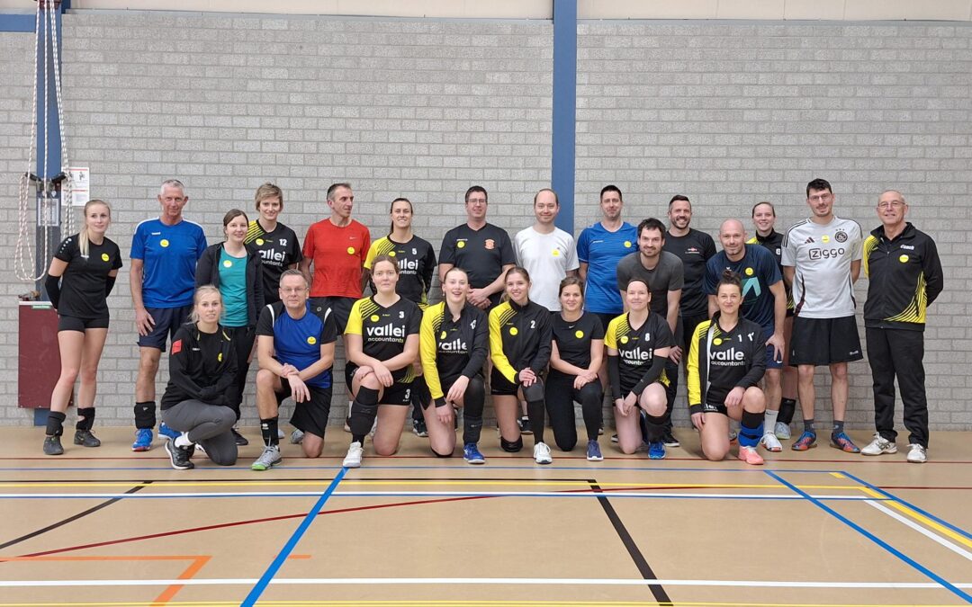 Geslaagde sponsorclinic Volleybalvereniging Woudenberg