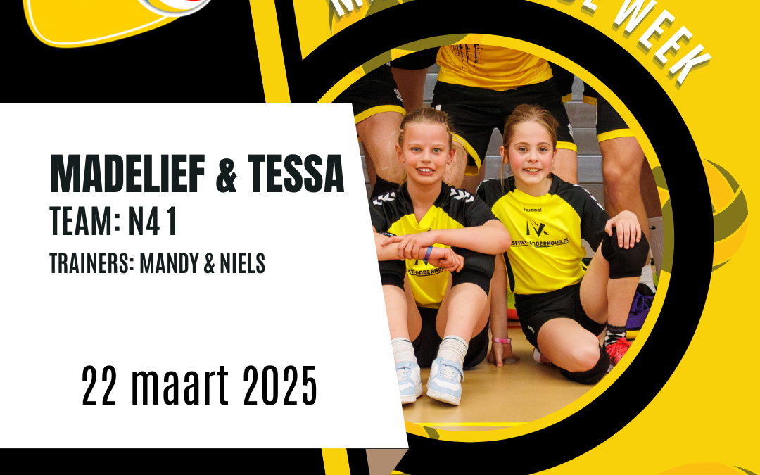 Mini’s van de week Madelief en Tessa