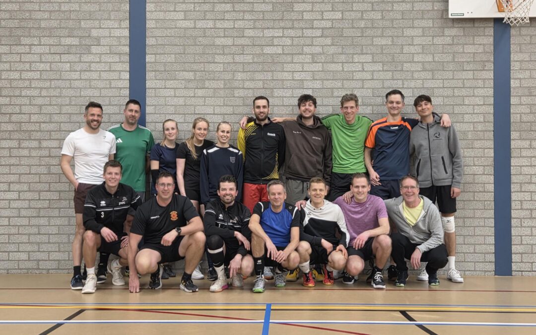 Geslaagde clinic met sponsoren