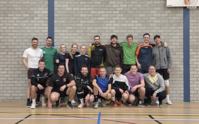 Geslaagde clinic met sponsoren